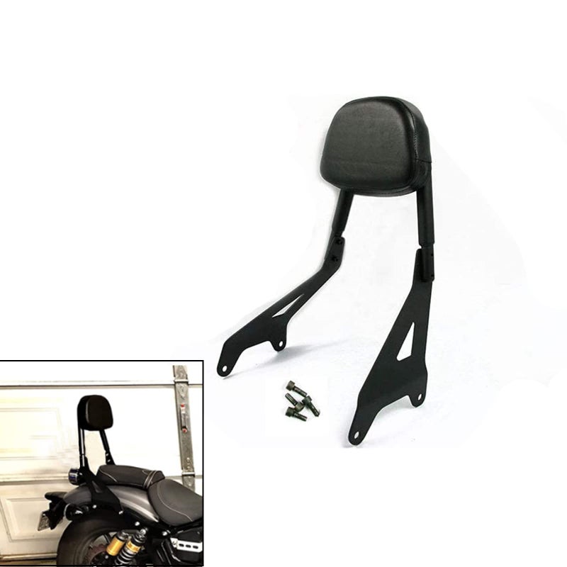COBIKE Detachable Backrest Sissy Bar With Pad Replacement For Yamaha Bolt XV950 XVS950 2013 2014 2015 2016 2017 2018 2019 (For Yamaha Bolt A) - Image 1